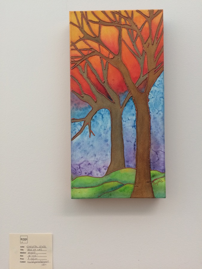 City Hall Exhibit J-S2018 Tree of Life by Chrystal Lewis