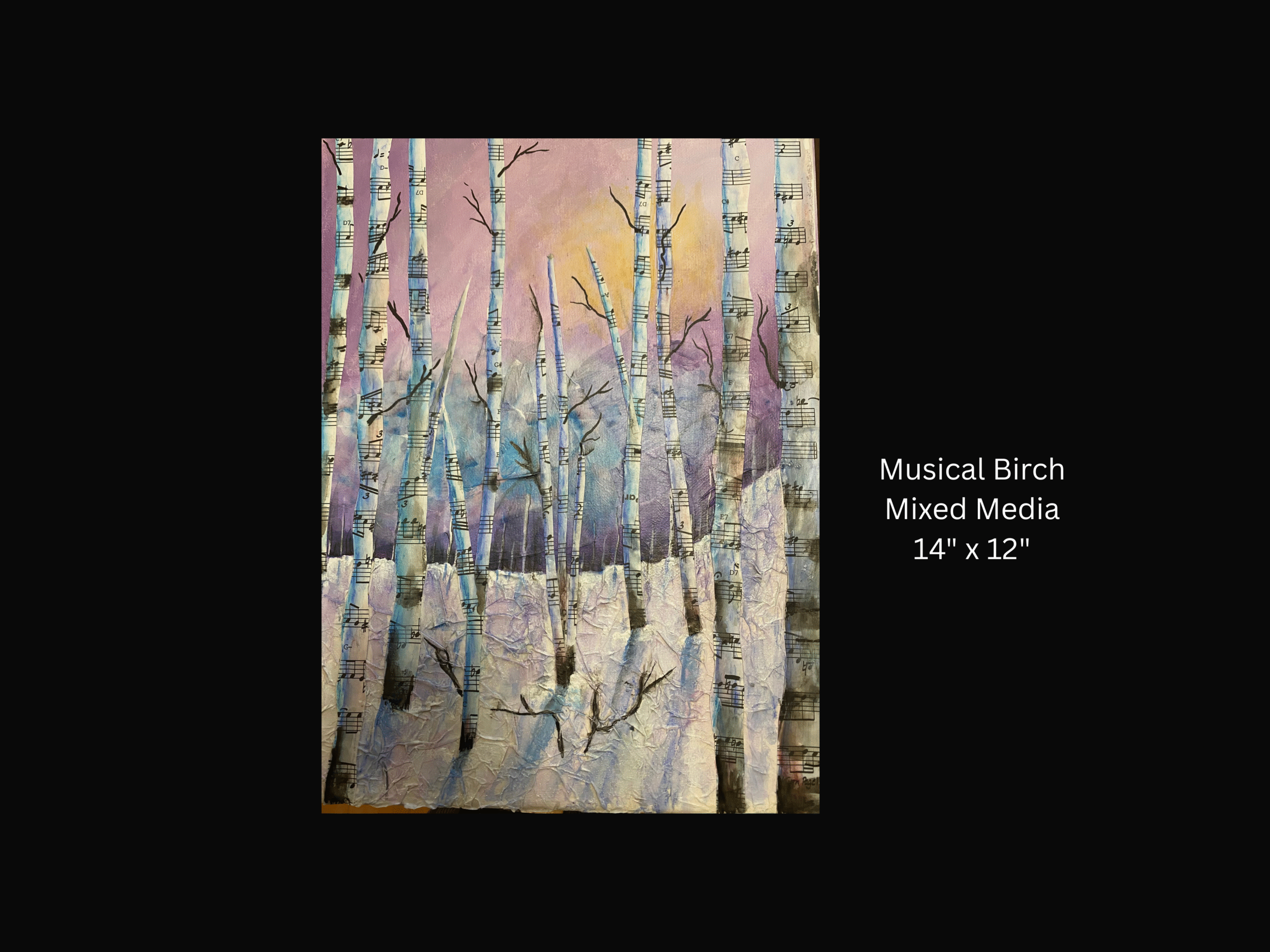 Unbeleafable Mixed Media 20 x 20(5)